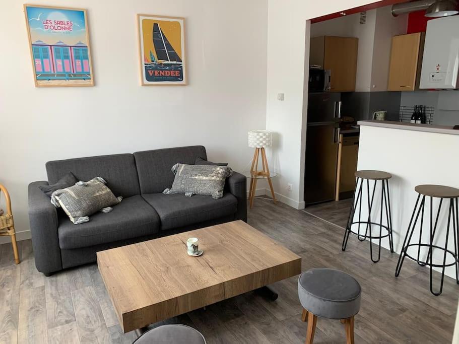 Les Sables D'Olonne, Les Presidents, Charmant Appartement Lumineux, Plage 150 M. Exteriér fotografie